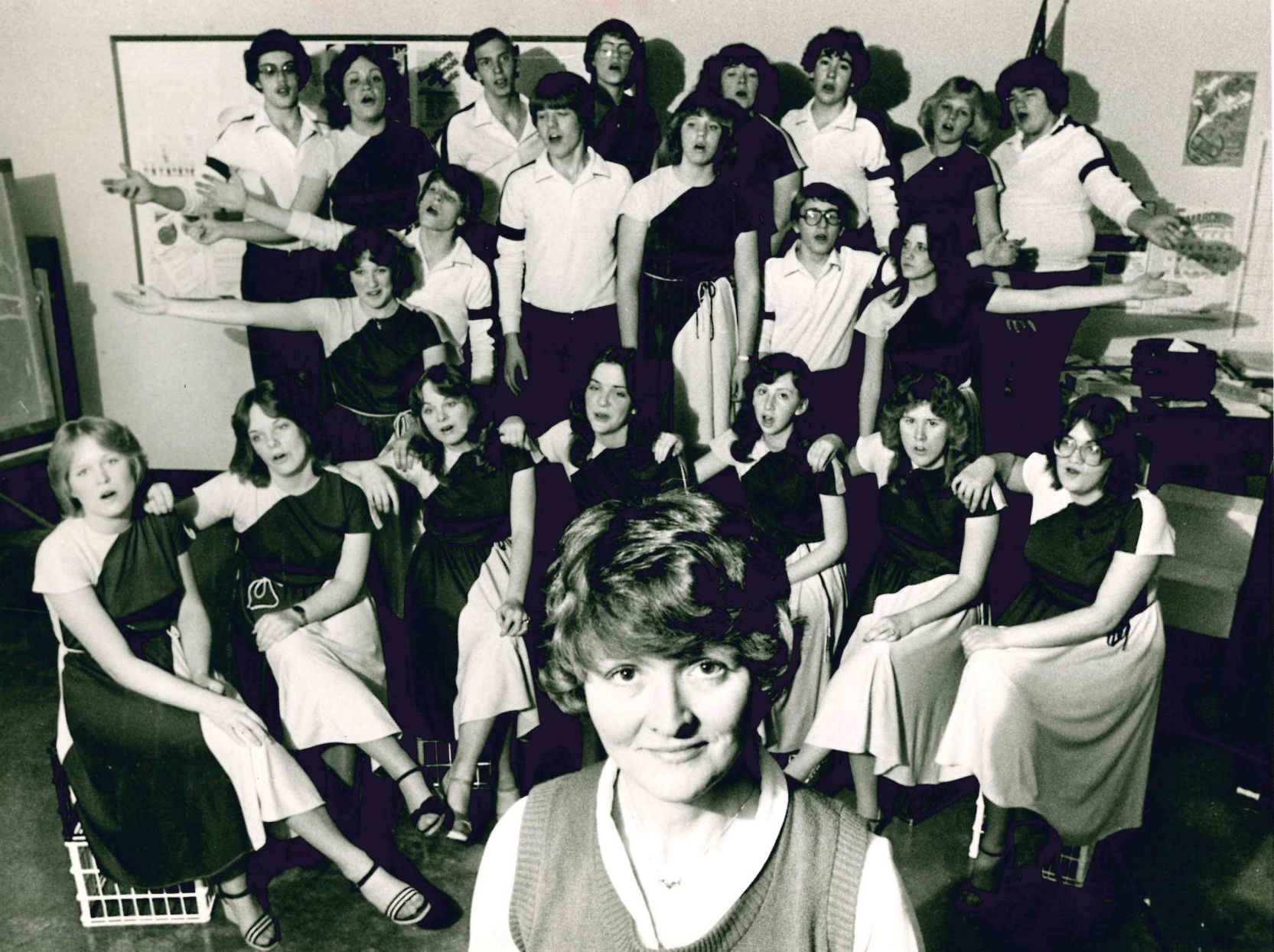 MEMORY LANE: Maroa-Forsyth High School swing choir